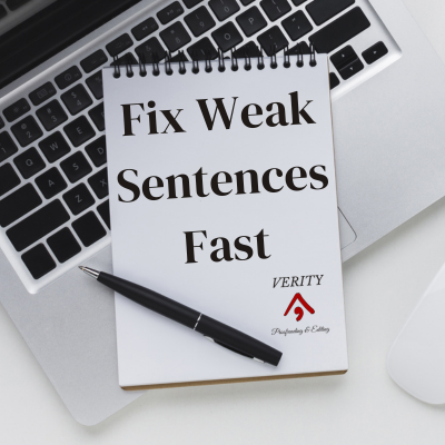 Fix Weak Sentences Fast: Simple Structure Hacks for Stronger Writing
